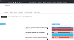 Desktop Screenshot of mygeeklens.com