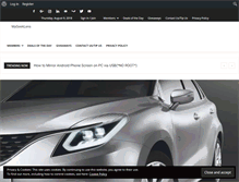 Tablet Screenshot of mygeeklens.com